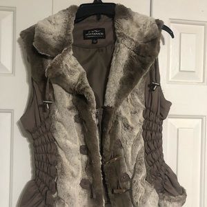 Fuzzy vest